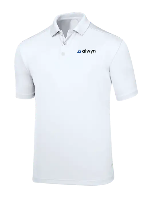 Callaway Core Bright White Performance Polo w/Aiwyn Logo