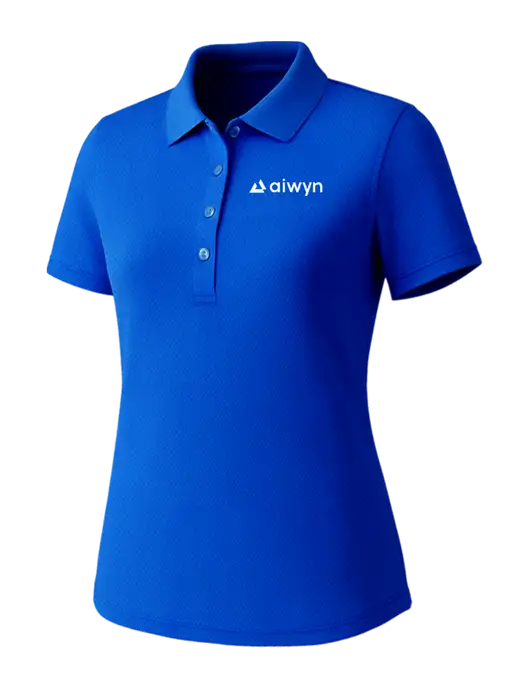 Callaway Womens Core Royal Performance Polo w/Aiwyn Logo