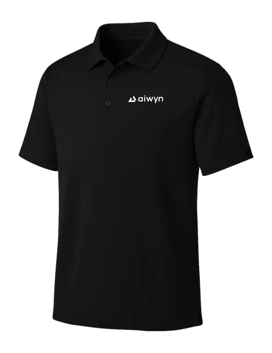 OGIO Blacktop Framework Polo w/Aiwyn Logo