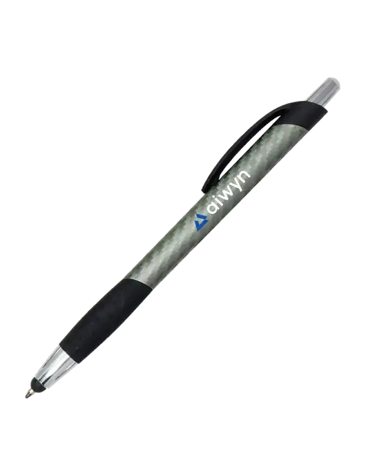 Sunray Gunmetal Stylus Pen w/Aiwyn Logo