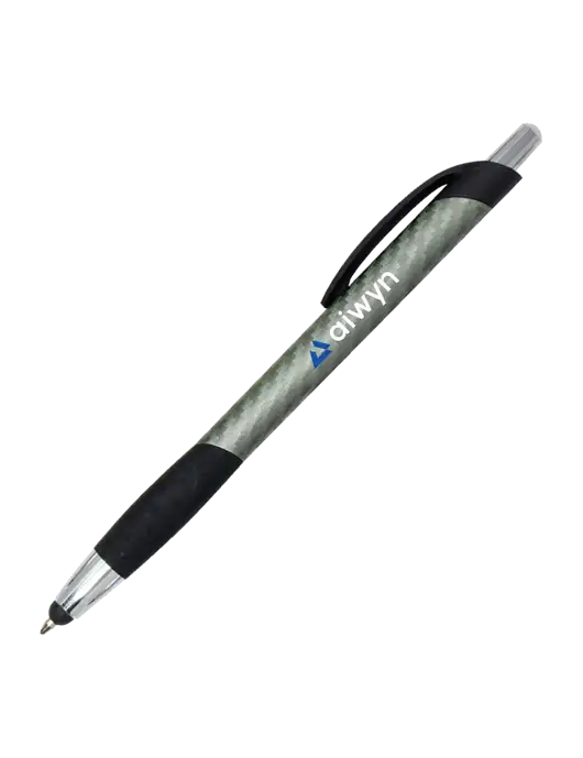 Sunray Gunmetal Stylus Pen w/Aiwyn Logo