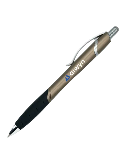 Summerhill Grey Pen - Black Ink w/Aiwyn Logo