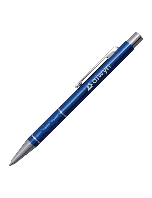 St George Blue Pen - Blue Ink w/Aiwyn Logo