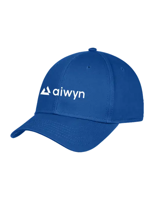 Royal Structured Cap Hook & Loop w/Aiwyn Logo