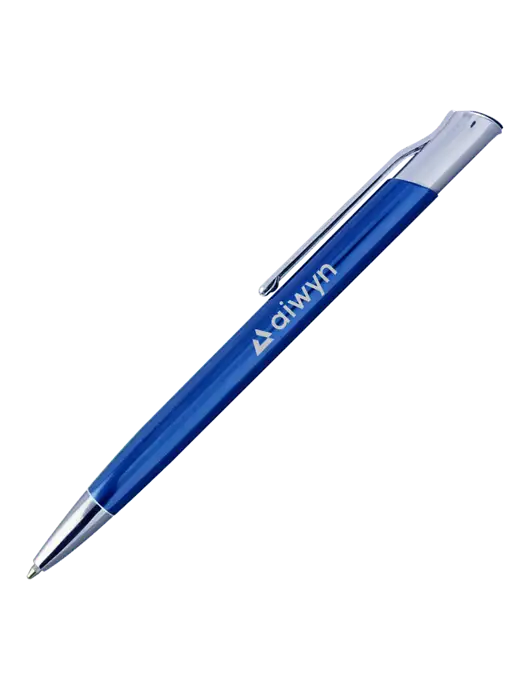 San Malo Slate Pen - Black Ink w/Aiwyn Logo