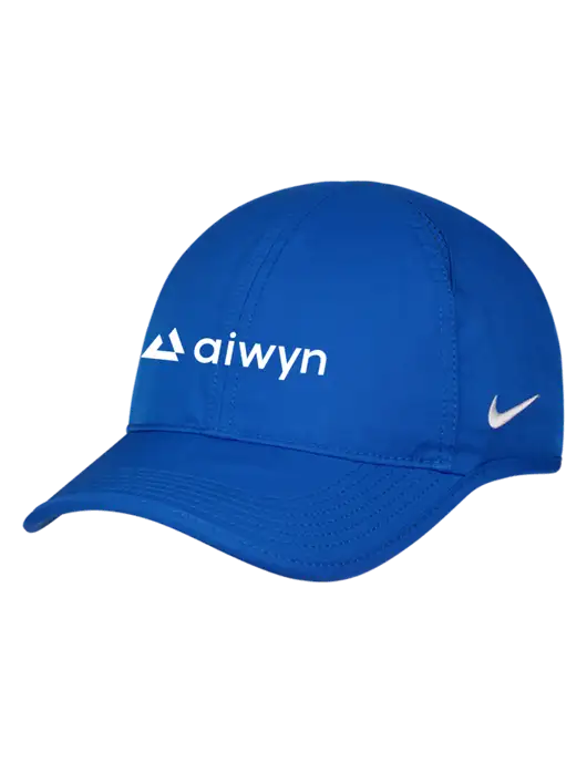 Nike Royal Featherlight Cap w/Aiwyn Logo
