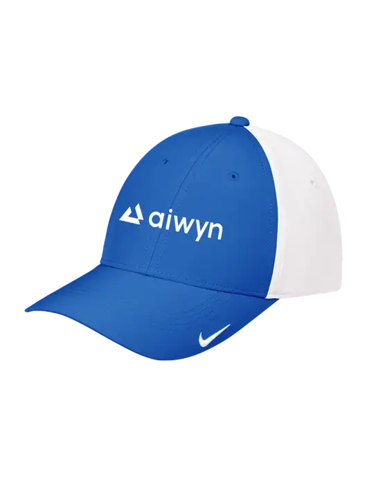 Nike Royal/White Dri-FIT Legacy Cap w/Aiwyn Logo